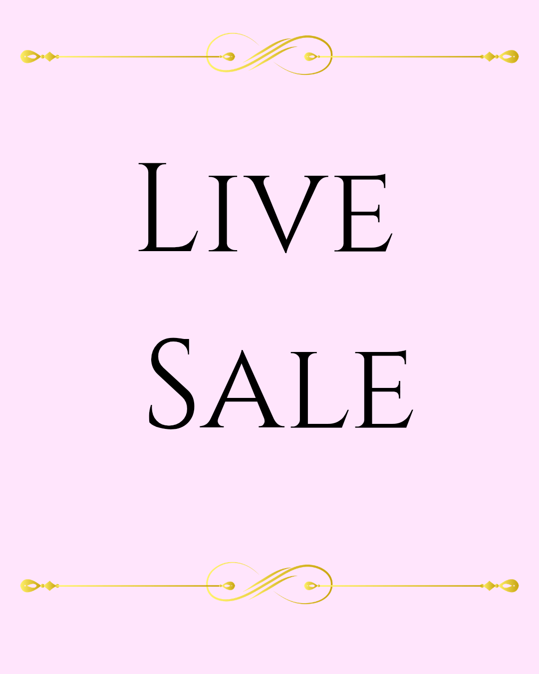 Live sale - Jodi