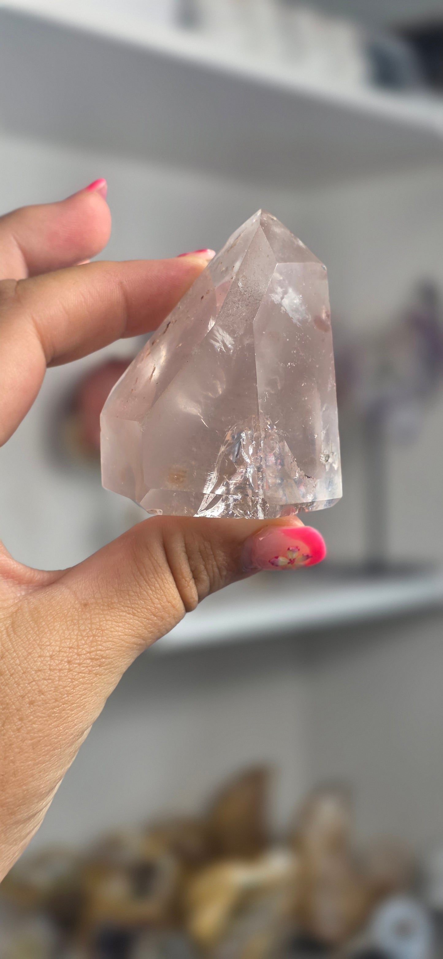 Brazilian Pink Lithium Freeform