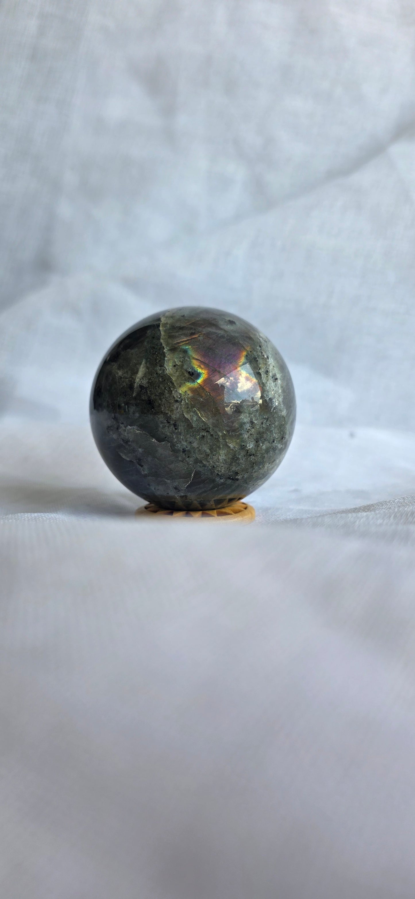 Labradorite sphere