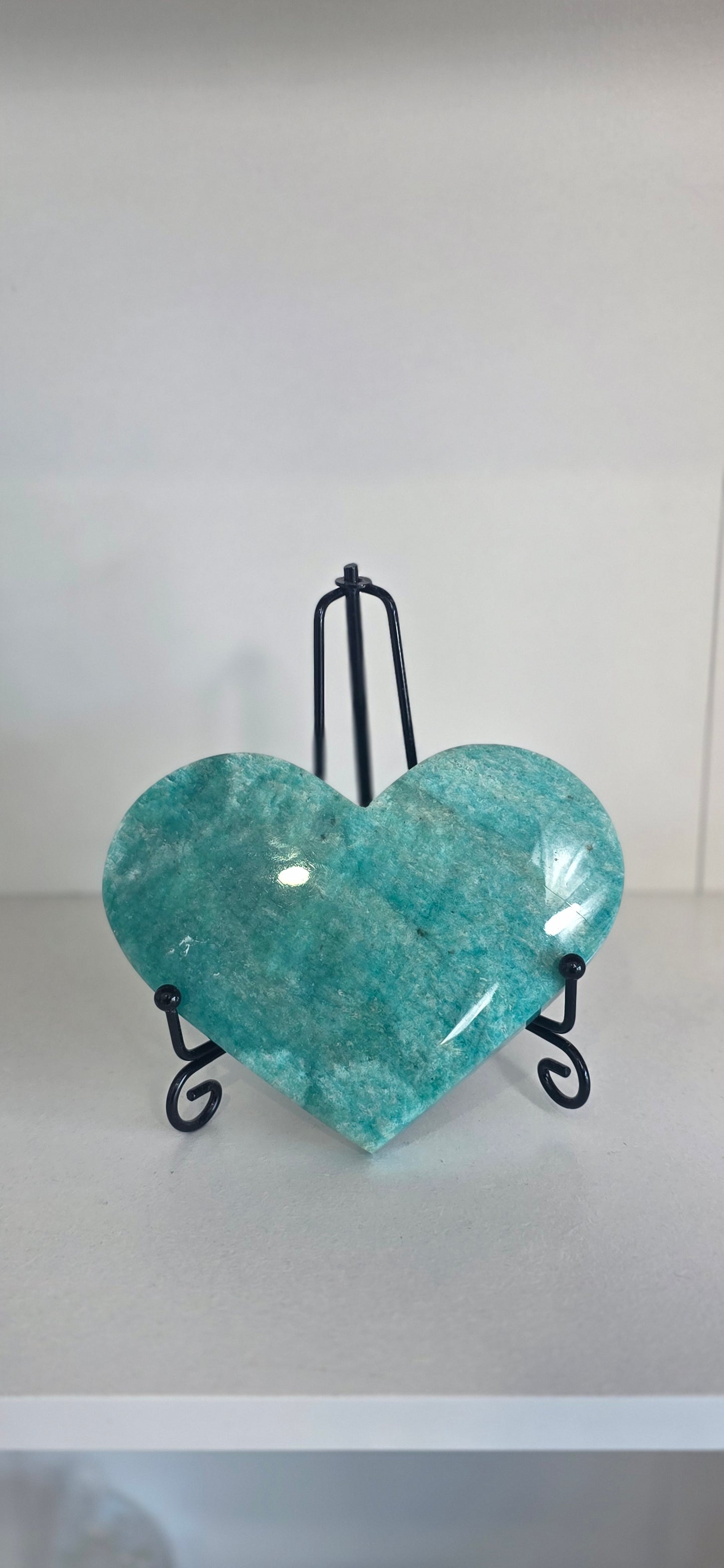 Amazonite Heart