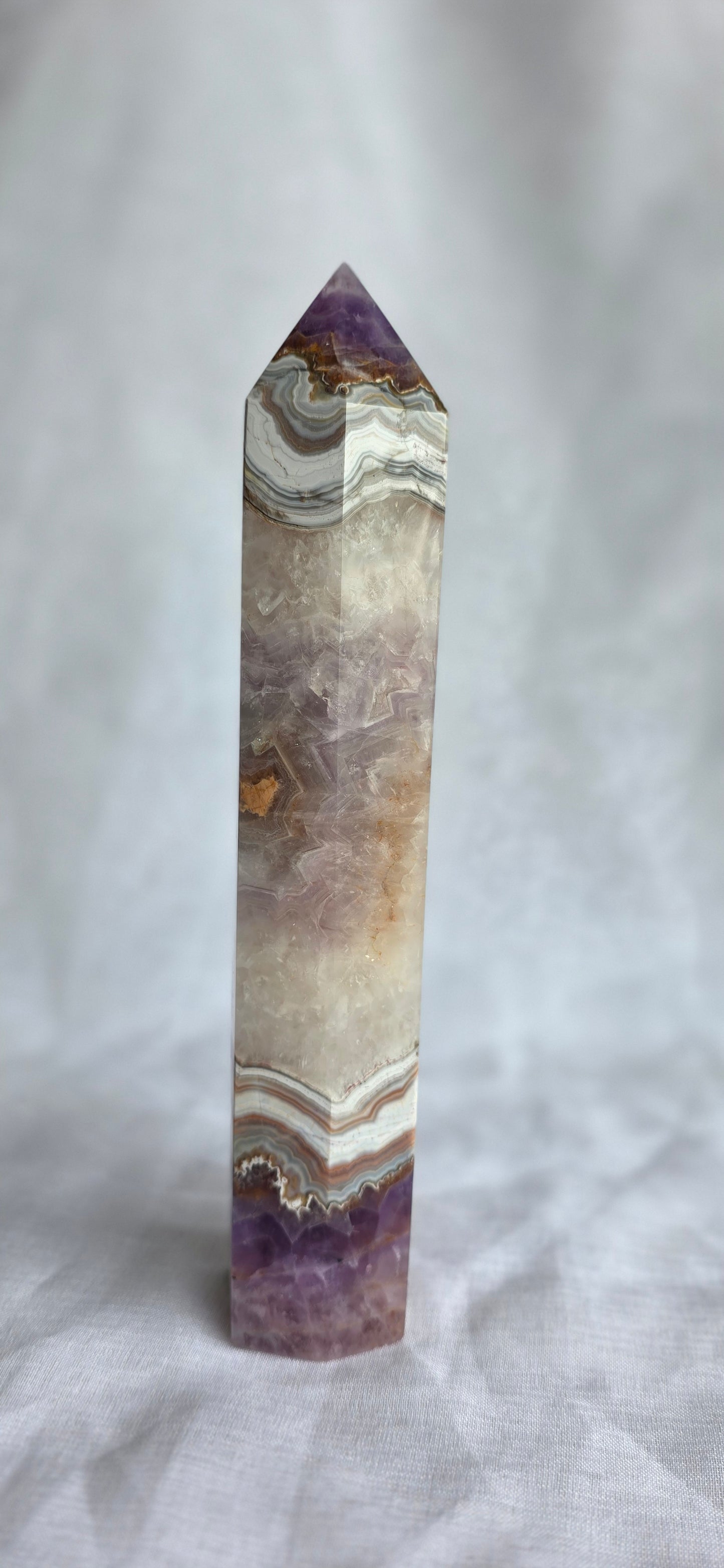 Amethyst Agate tower