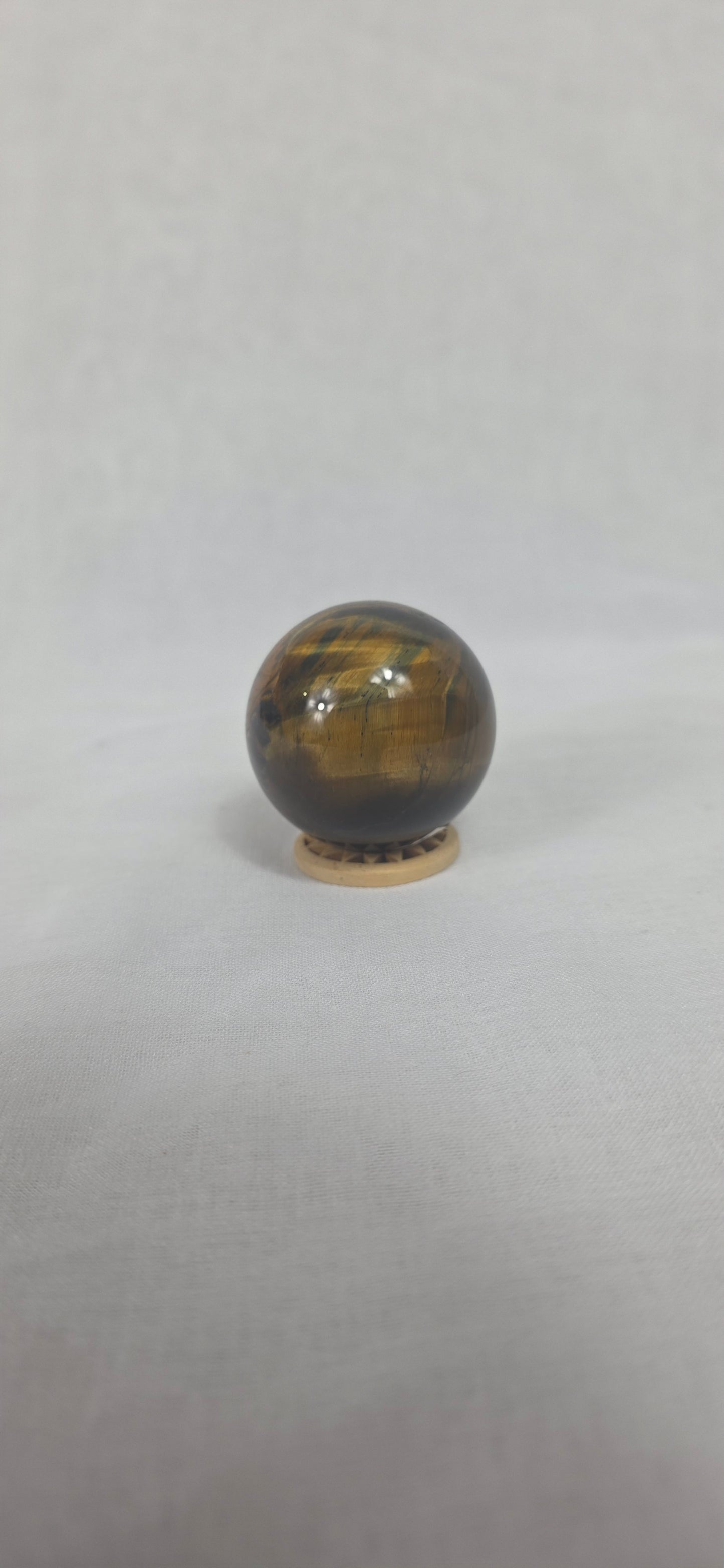 Tigers eye sphere