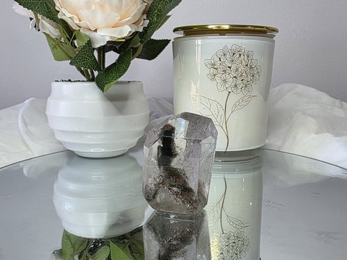 Garden quartz freeform