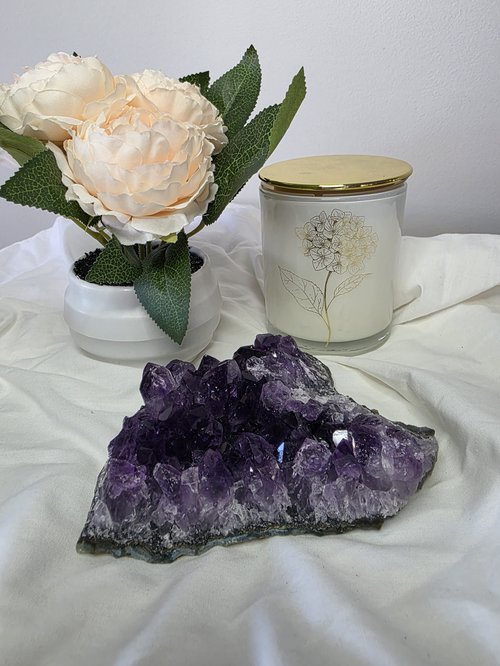 Amethyst Cluster Specimen 502g