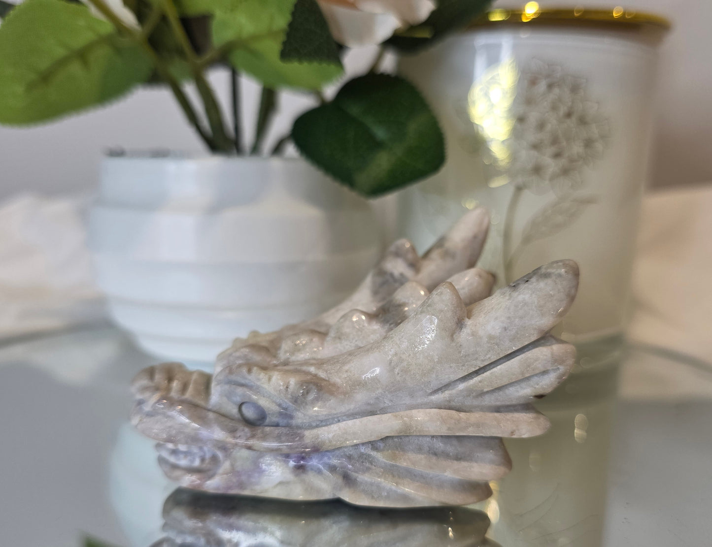 Hackmanite Dragon head