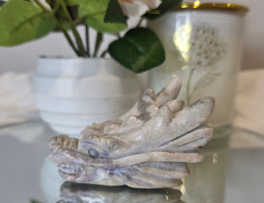 Hackmanite Dragon head