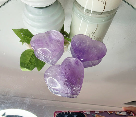 Amethyst heart