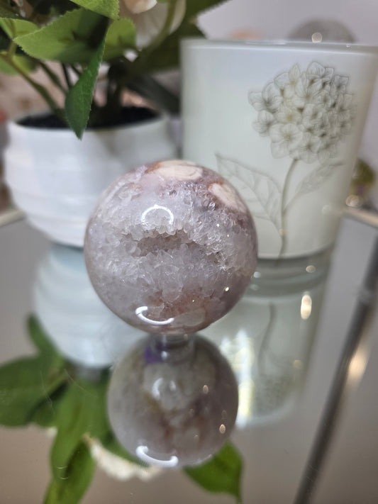 Pink Amethyst sphere