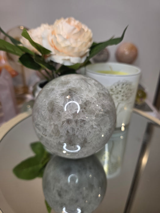 Green Amethyst sphere