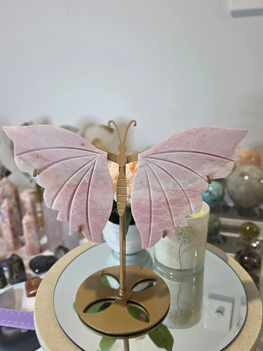 Pink Opal Butterfly wings