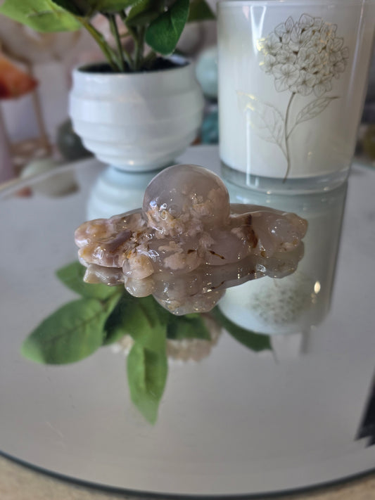 Flower Agate Octopus