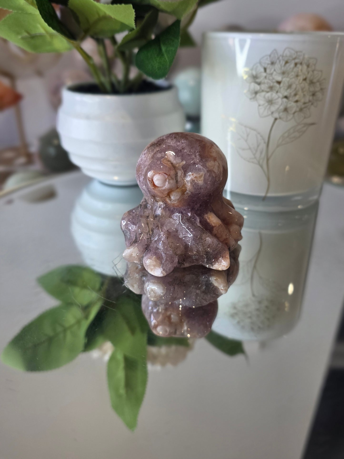 Flower Agate Octopus