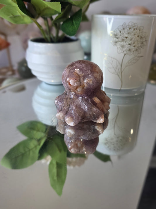 Flower Agate Octopus