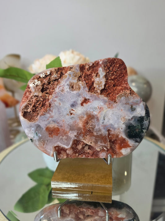 Pink Amethyst slab