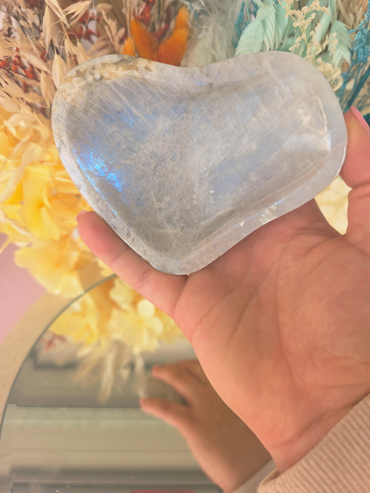 Moonstone bowl