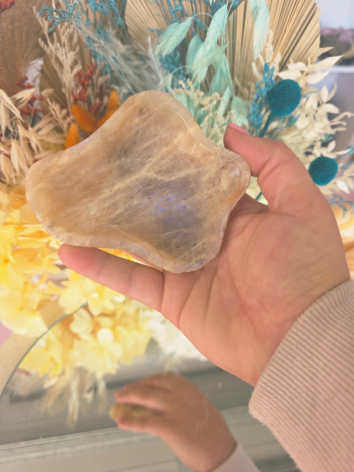 Moonstone bowl