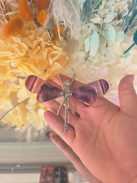 Fluorite dragonfly