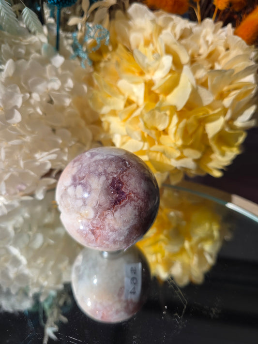 Pink Amethyst sphere