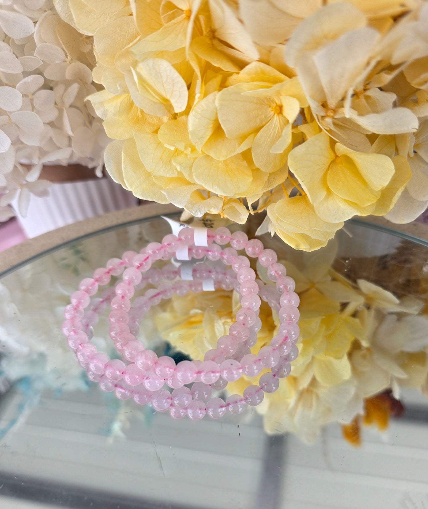 Rose quartz bracelet