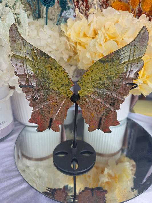 Ocean Jasper Butterfly Wings