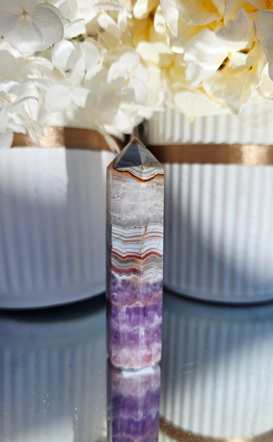 Amethyst Agate Tower