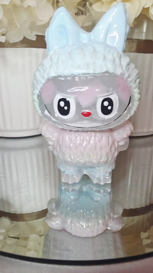 Labubu Selenite Rainbow