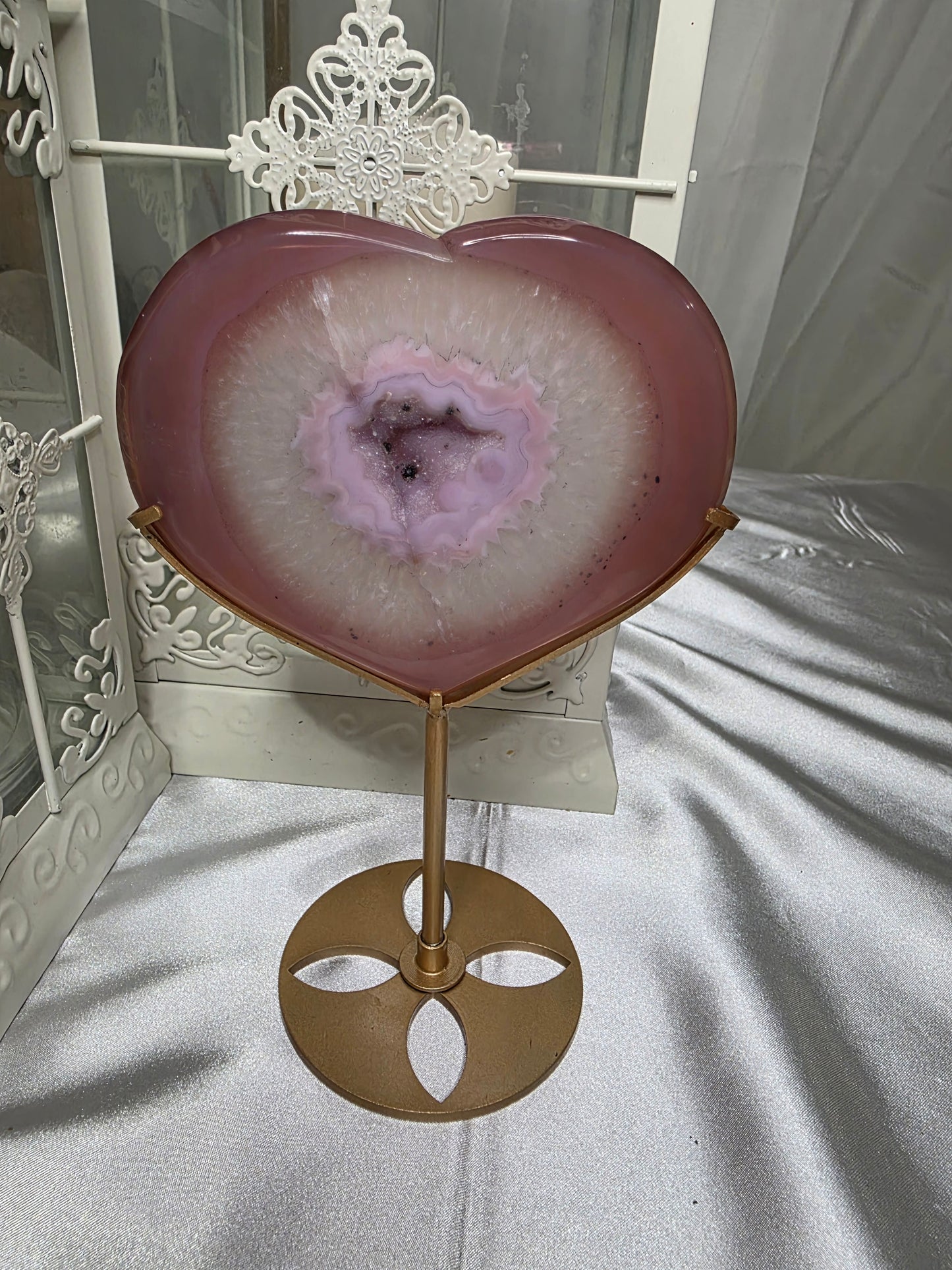 Jelly Agate Heart