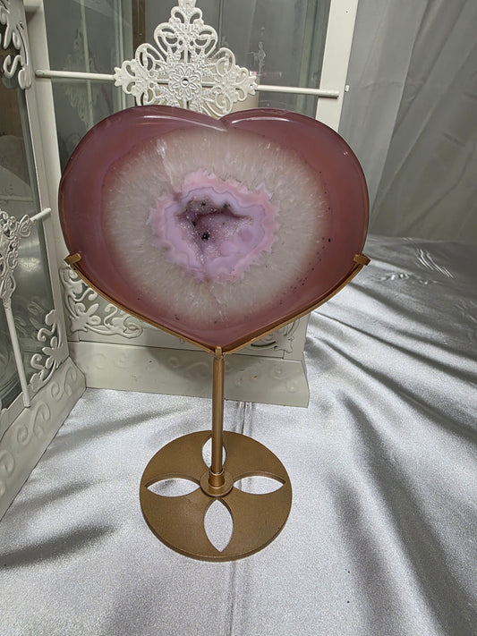Jelly Agate Heart
