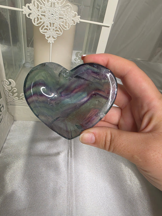 Fluorite Heart Bowl