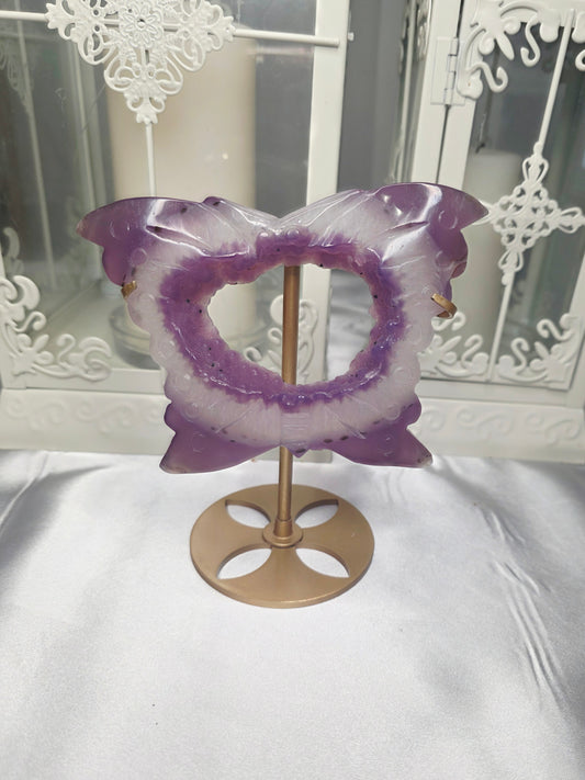 Jelly Agate Butterfly