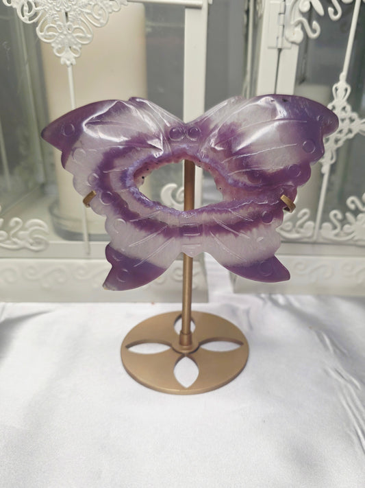 Jelly Agate Butterfly