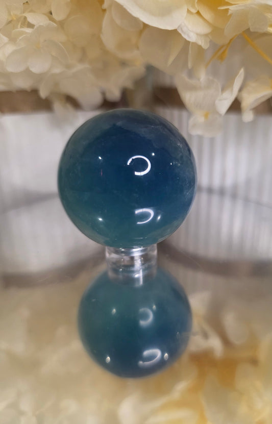 Blue Fluorite Sphere