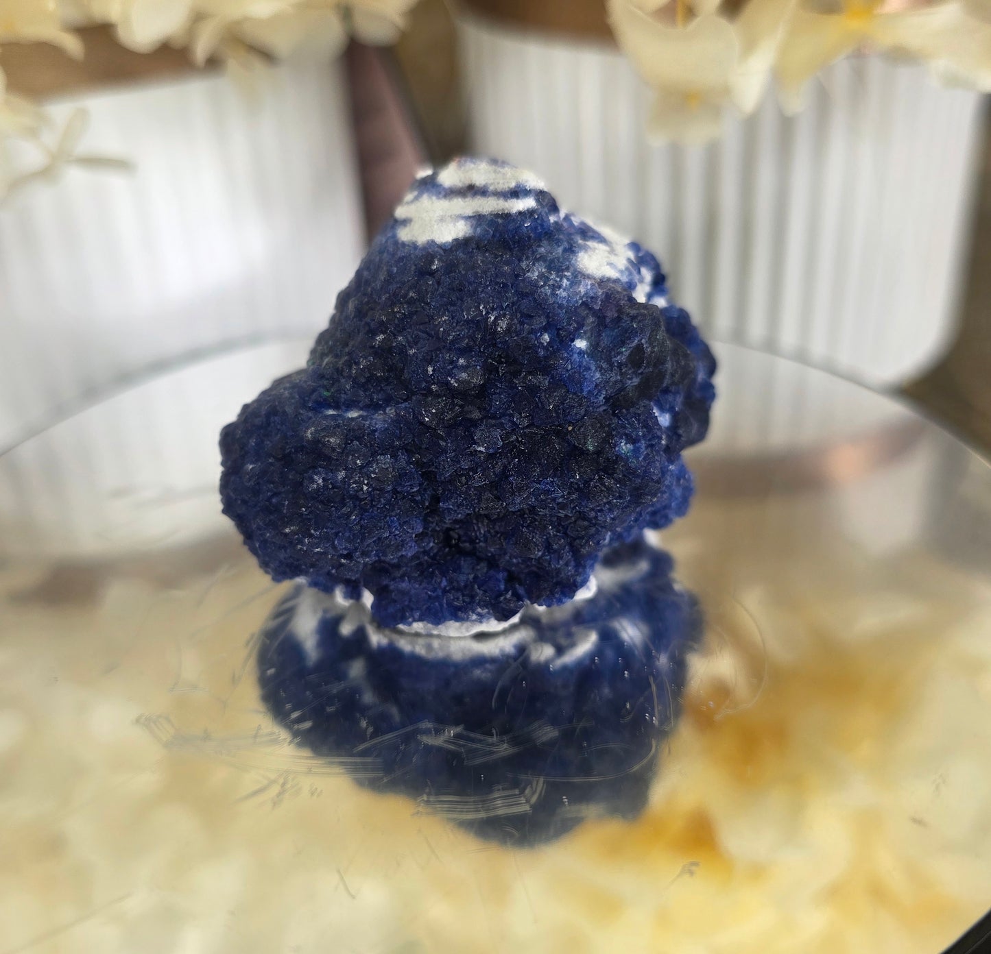 Blueberry Fluorite Specimen