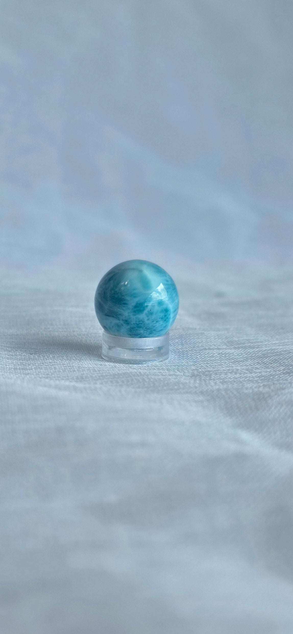 Larimar sphere