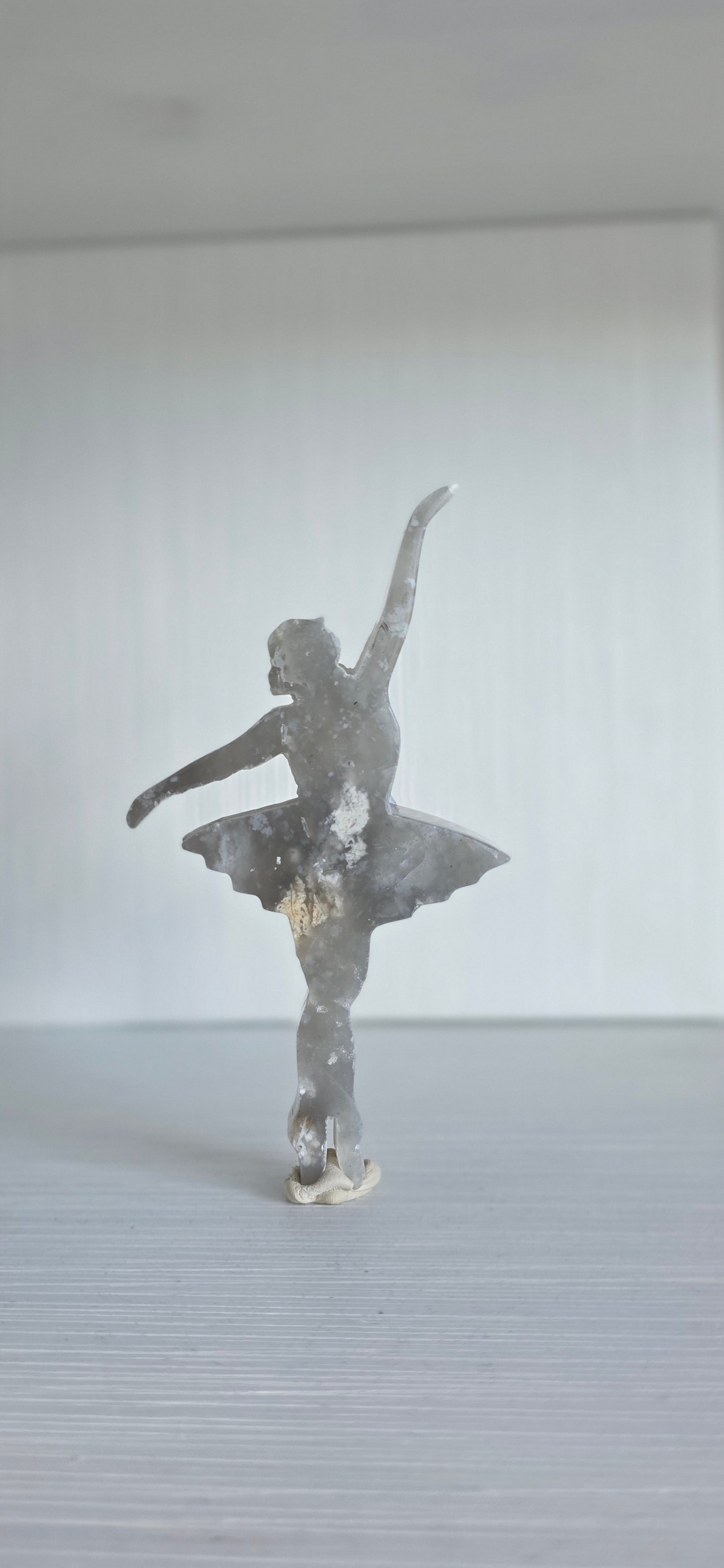 Blue Plume ballerina (c)