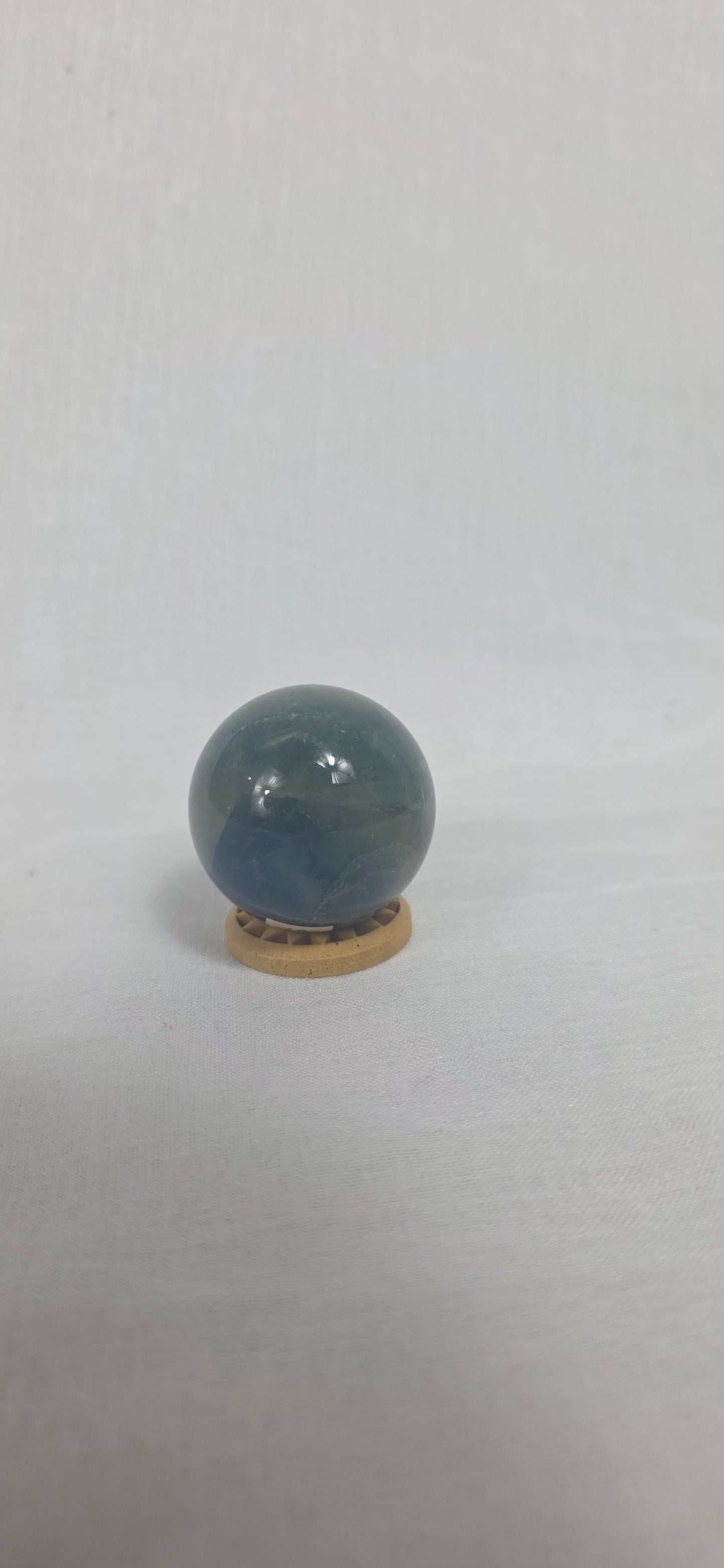 Blue Fluorite sphere