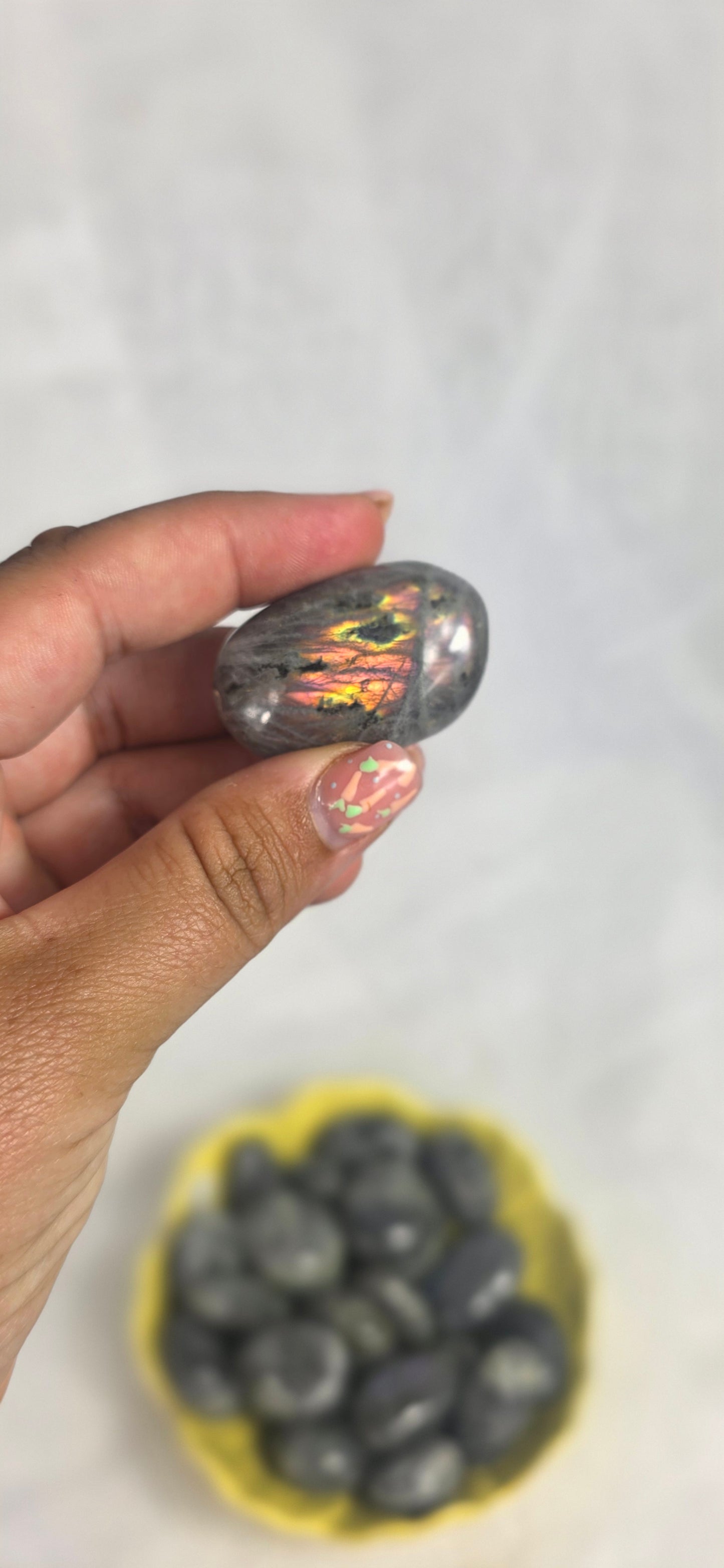 Labradorite tumble