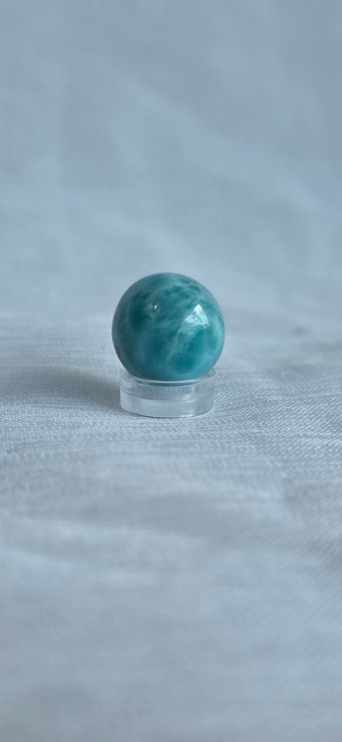 Larimar sphere