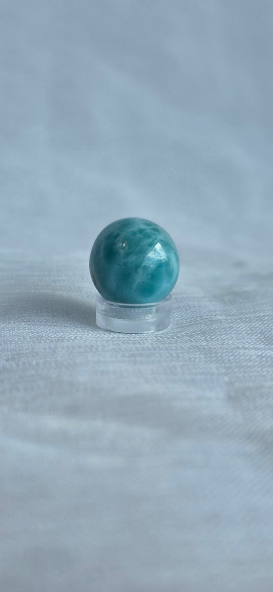 Larimar sphere