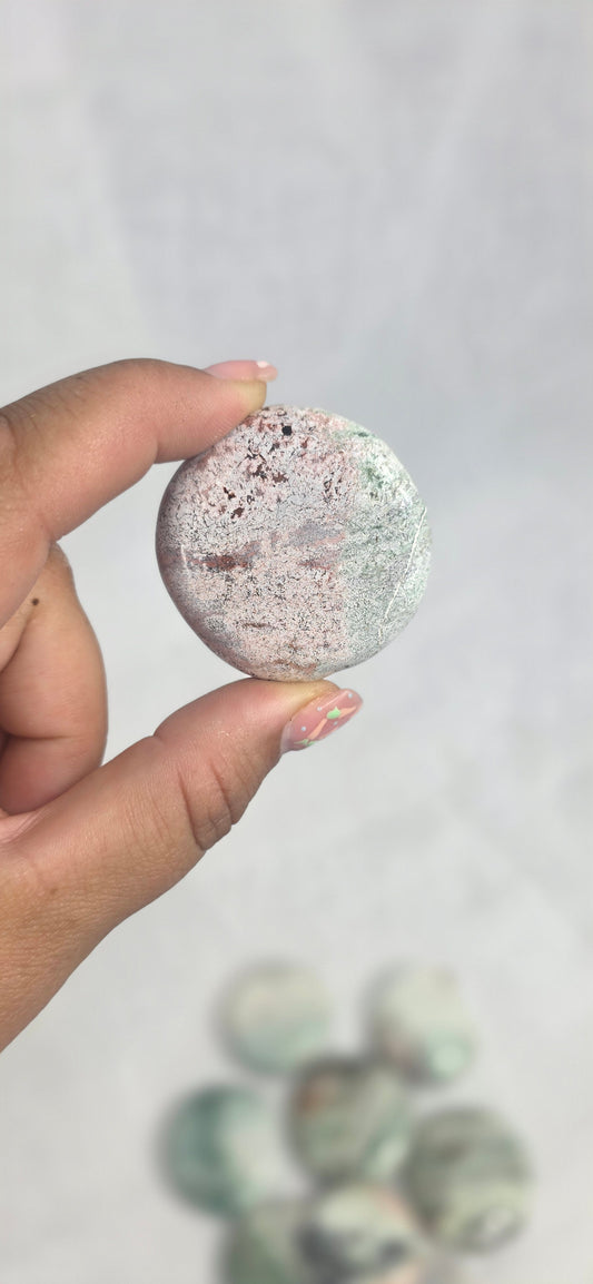 Flatstone unicorn stone (pastel colours)