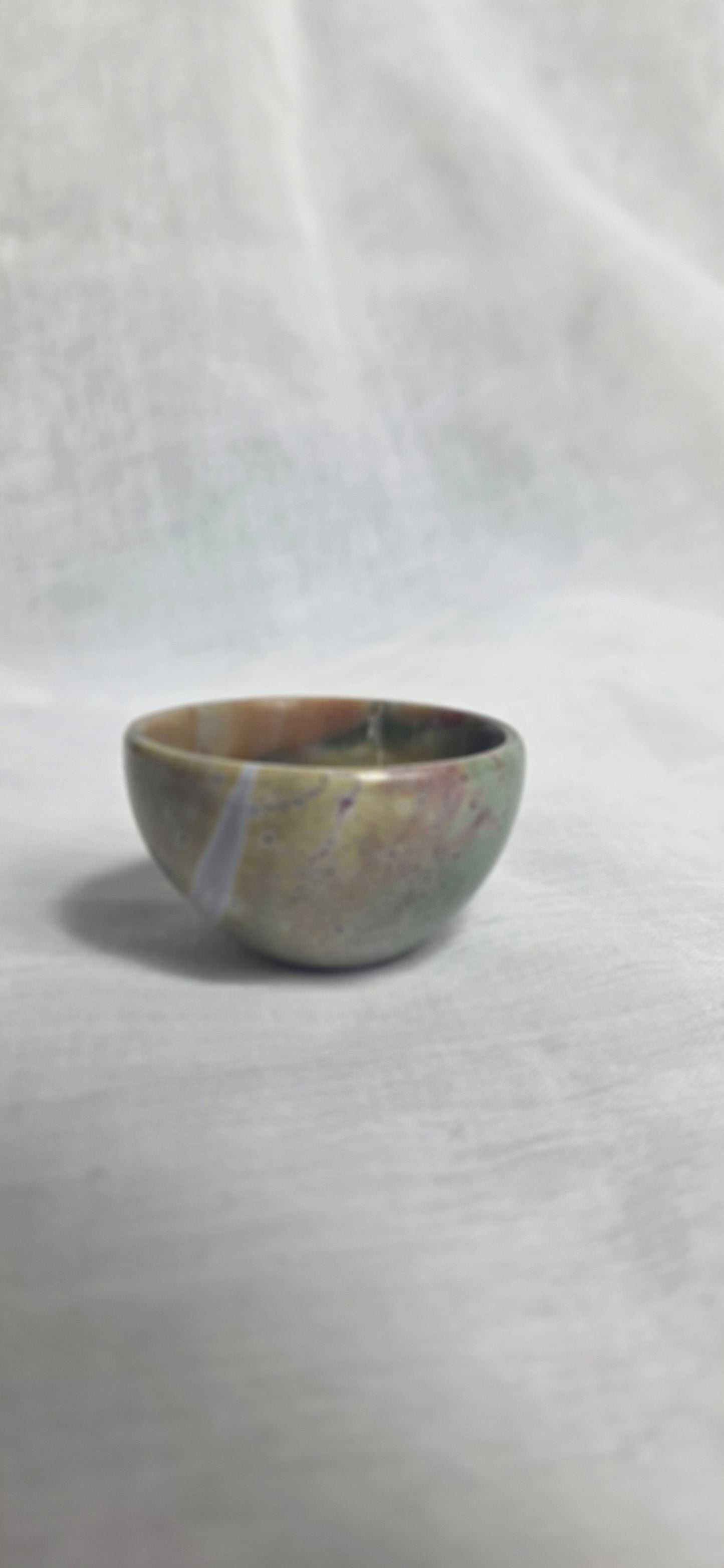 Unicorn stone bowl