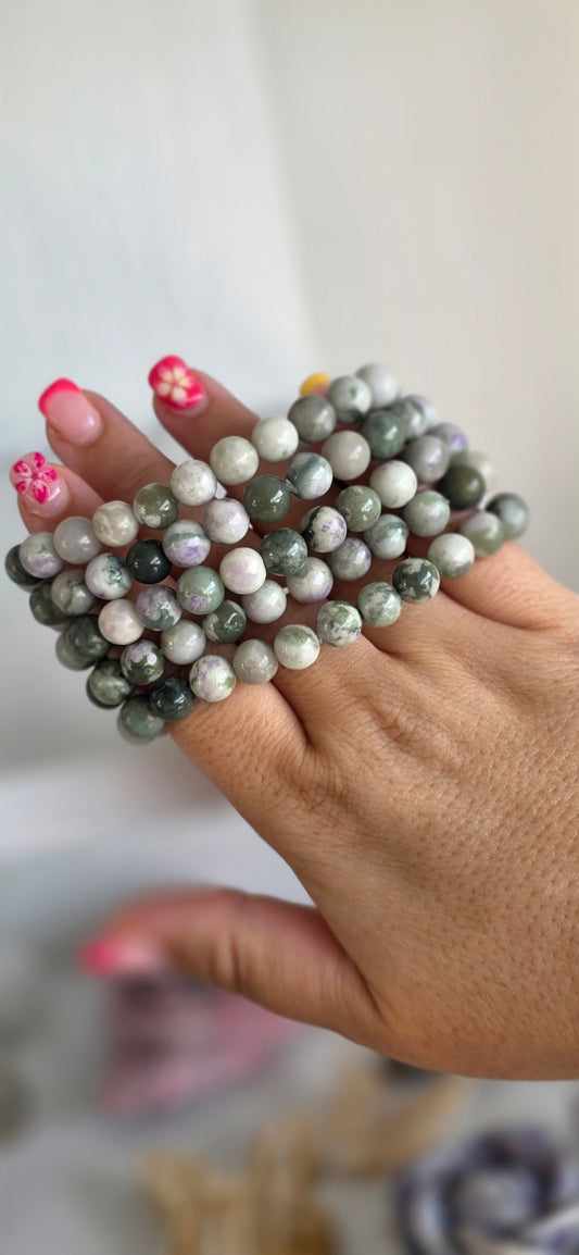 Peace Jade Bracelets 8mm