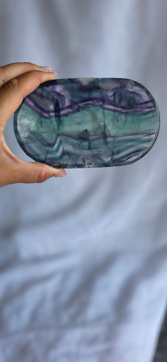 Fluorite bowl