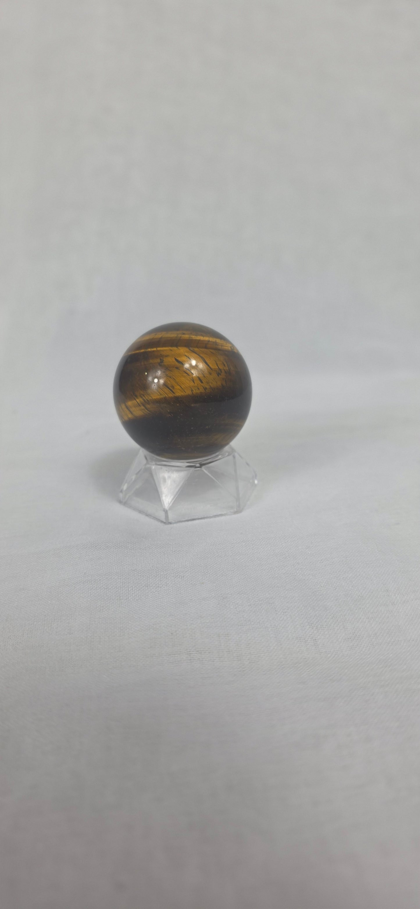 Tigers eye sphere