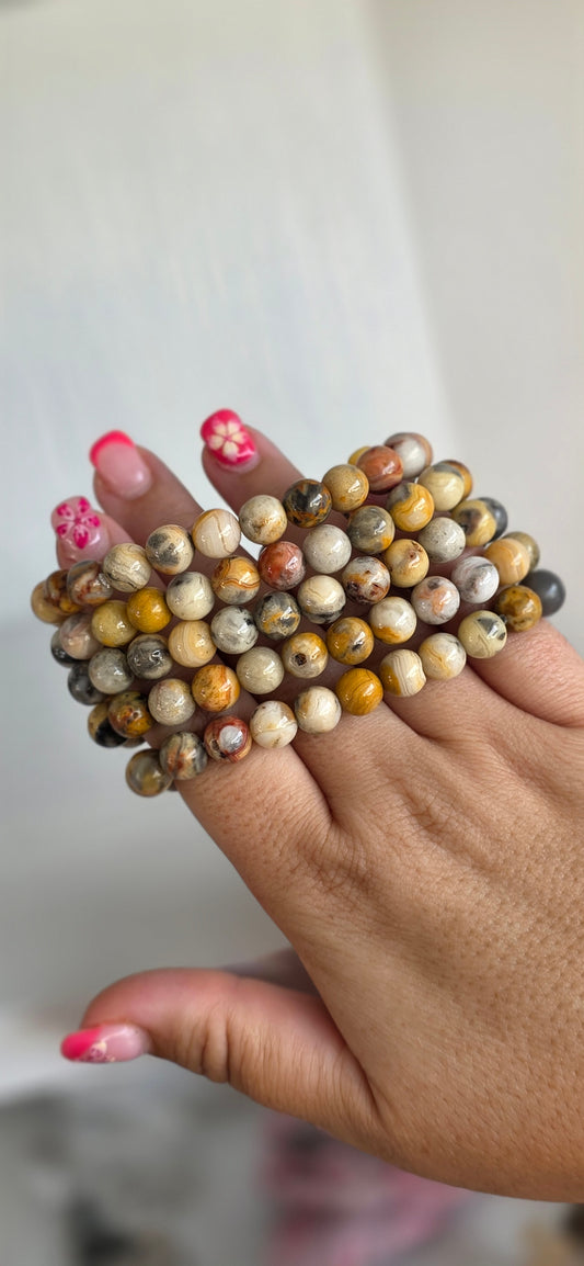 Crazy Lace Bracelets 8mm